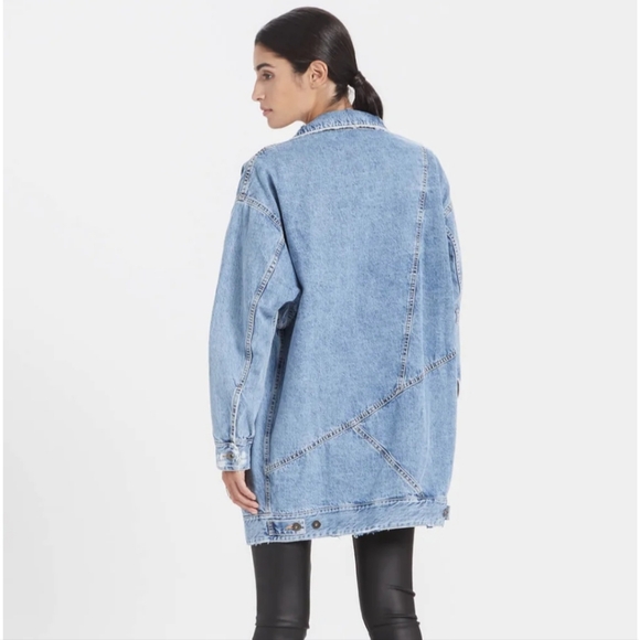Marcella NYC Rio Denim Jacket Oversized Fit, size XXL - Picture 5 of 8